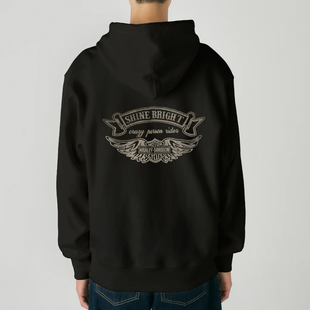 ArinkoriNのShineBright Heavyweight Zip Hoodie