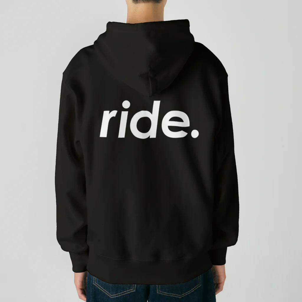 りぶれのride. Heavyweight Zip Hoodie