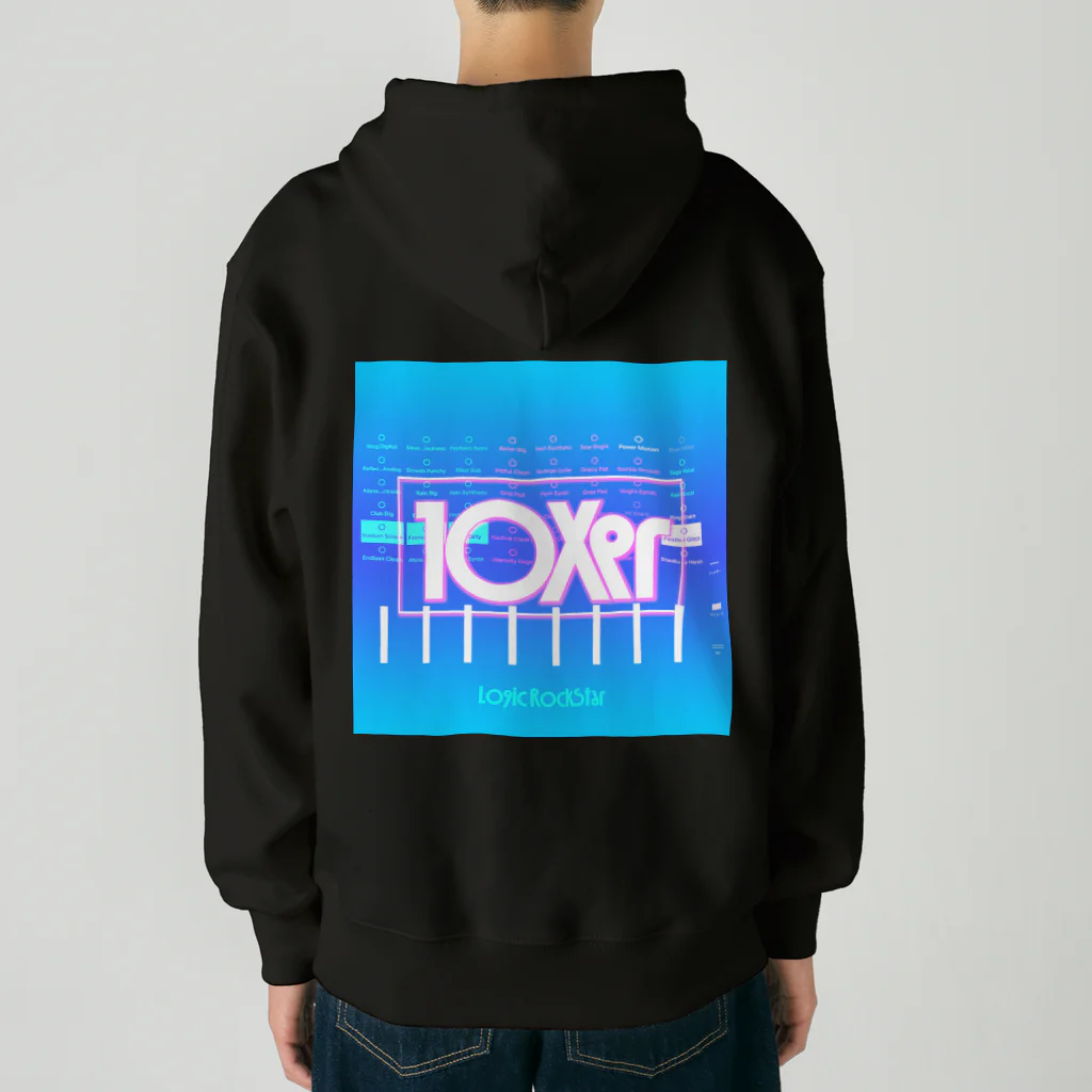 Logic RockStar の10Xer Heavyweight Zip Hoodie