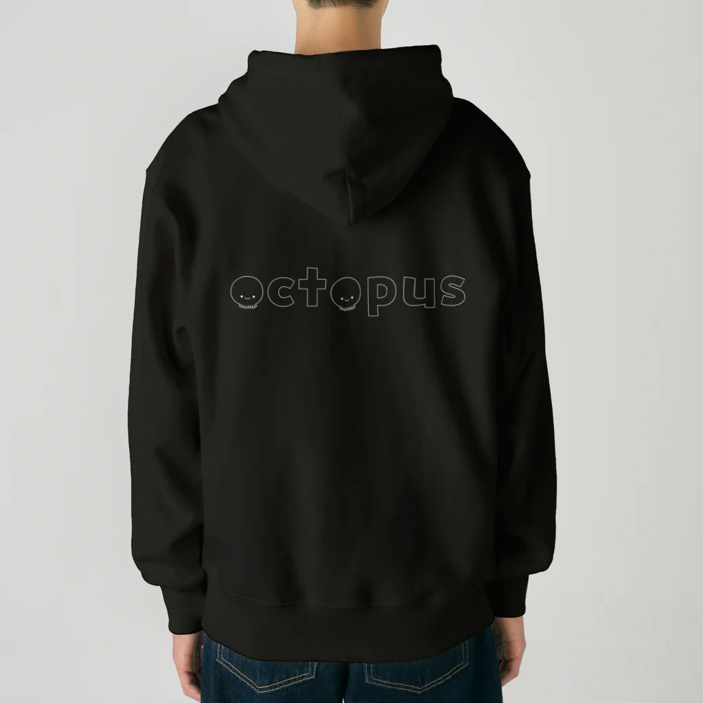 たここ（octopus）のたここ Heavyweight Zip Hoodie