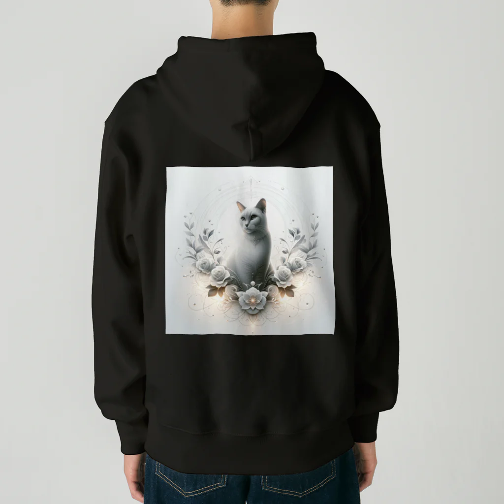 nkcamelliaの美猫 Heavyweight Zip Hoodie