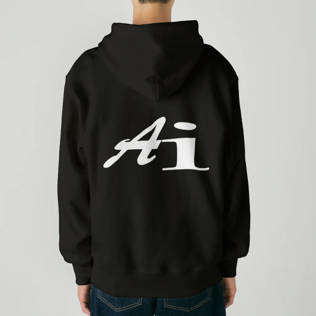 AKIMARU_JPのAIデザイン Heavyweight Zip Hoodie