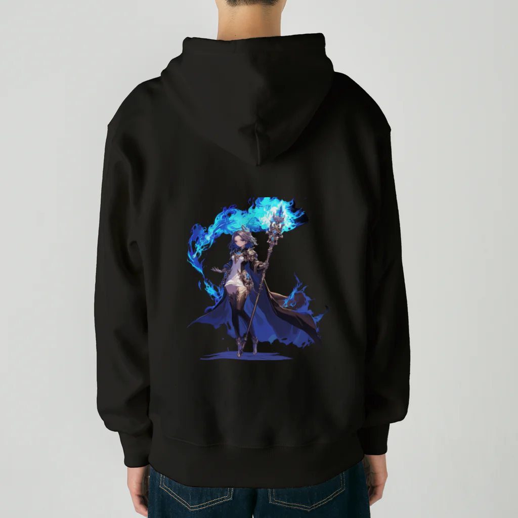 MistyStarkの青魔道士　－　blue mage　－ Heavyweight Zip Hoodie