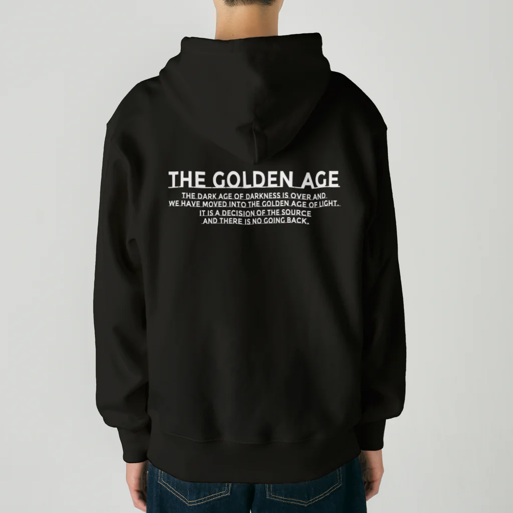 PALA's SHOP　cool、シュール、古風、和風、のThe Golden Ageーw ヘビーウェイトジップパーカー