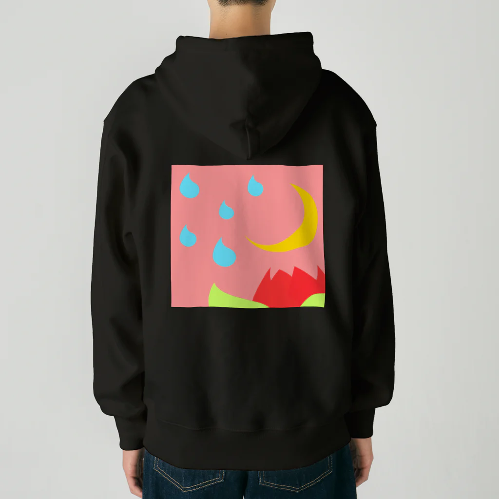 pastelia　shopのちゅーりっぷとあめ Heavyweight Zip Hoodie