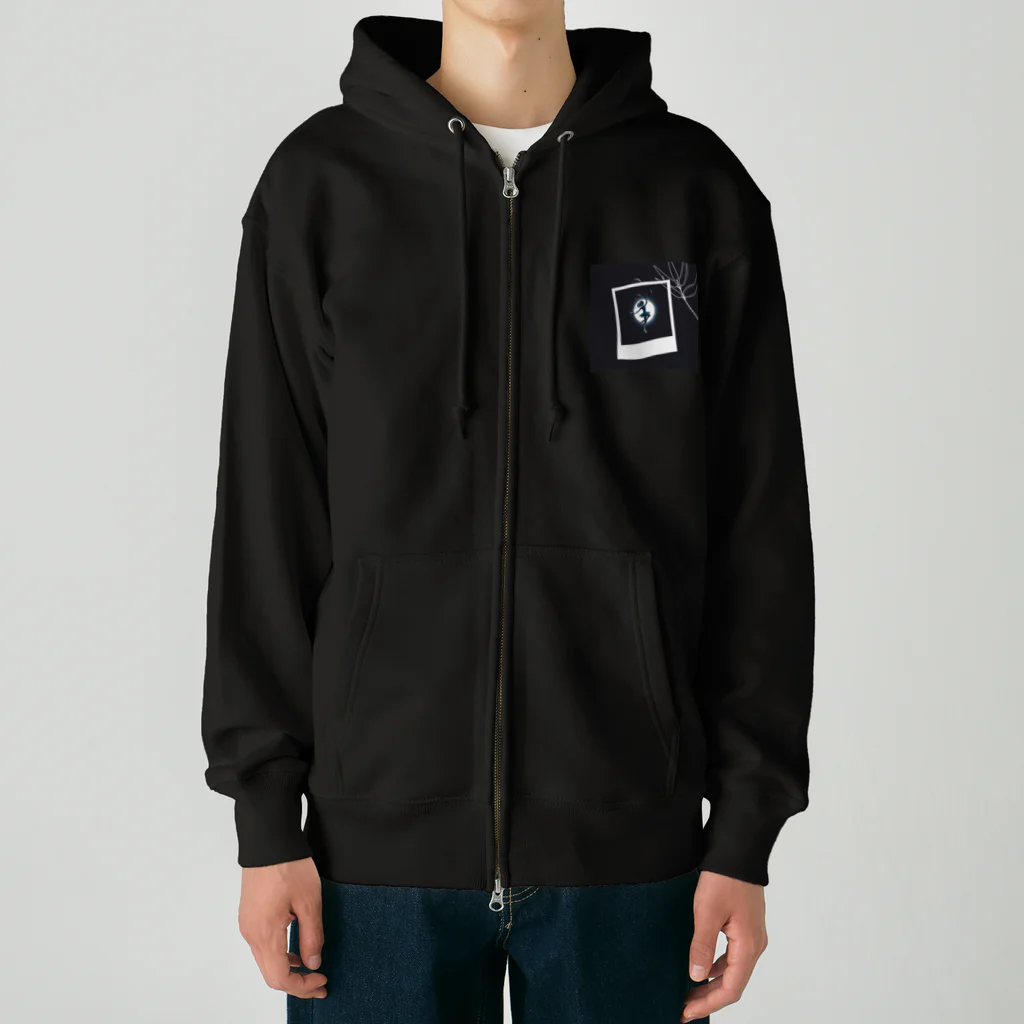 aoimocoのラブあんどピースで生きる子　photo Heavyweight Zip Hoodie