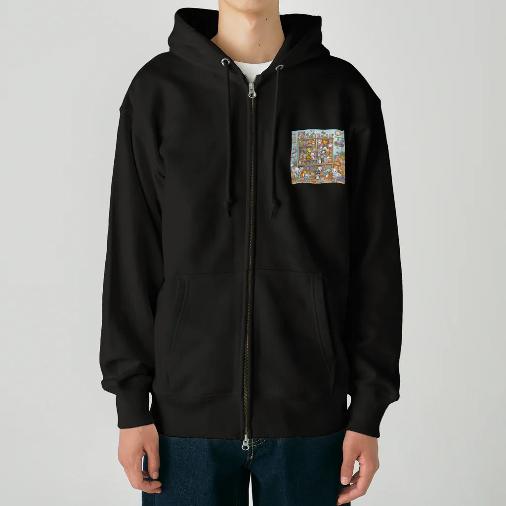 Lock-onのアニマルクローゼット05 Heavyweight Zip Hoodie