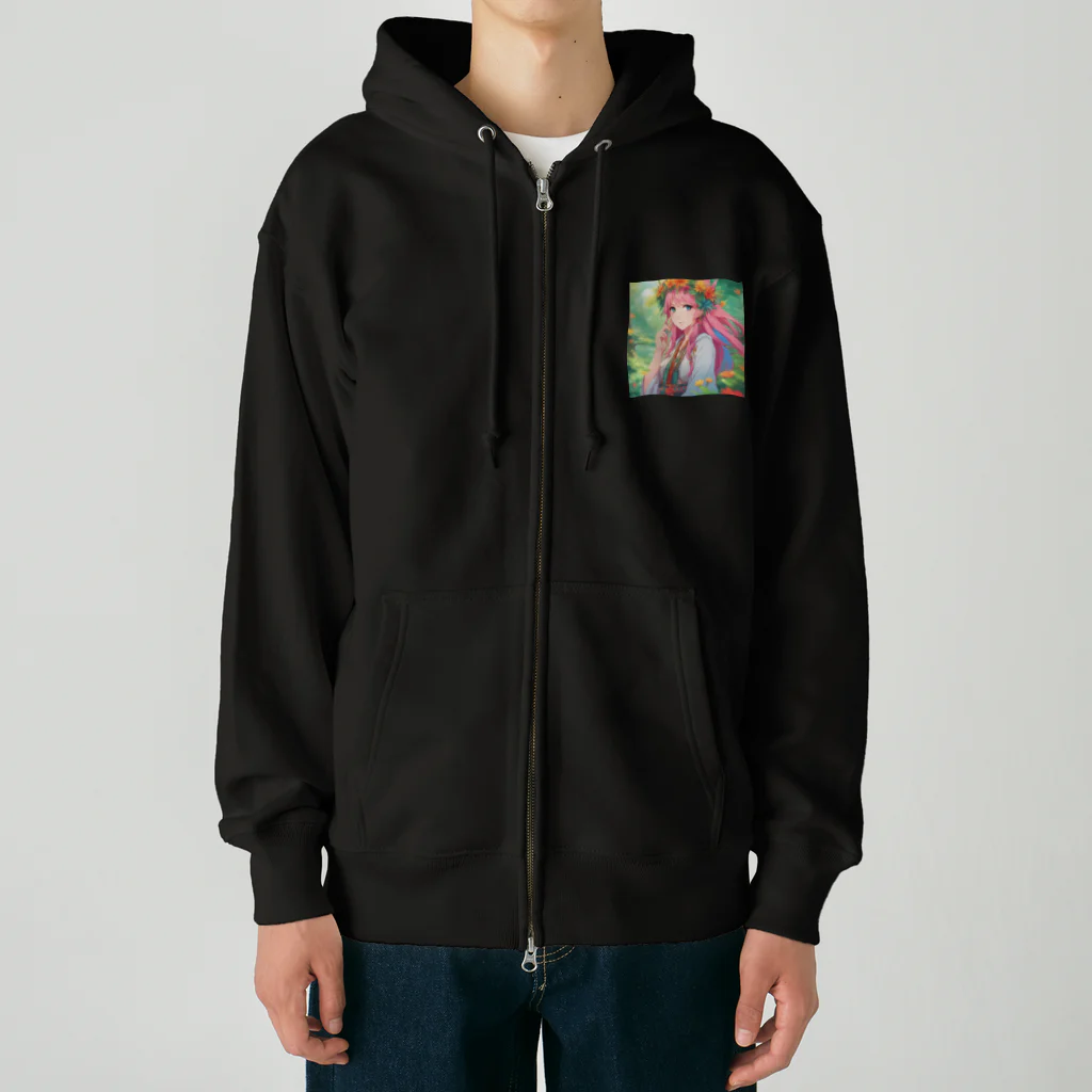 nobuo.comのボヘミアンレディ Heavyweight Zip Hoodie