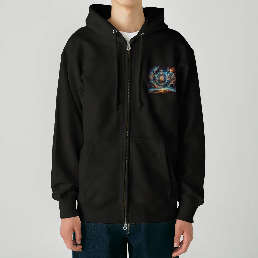 Super_Bluemoonの369＝宇宙の法則🎵 Heavyweight Zip Hoodie