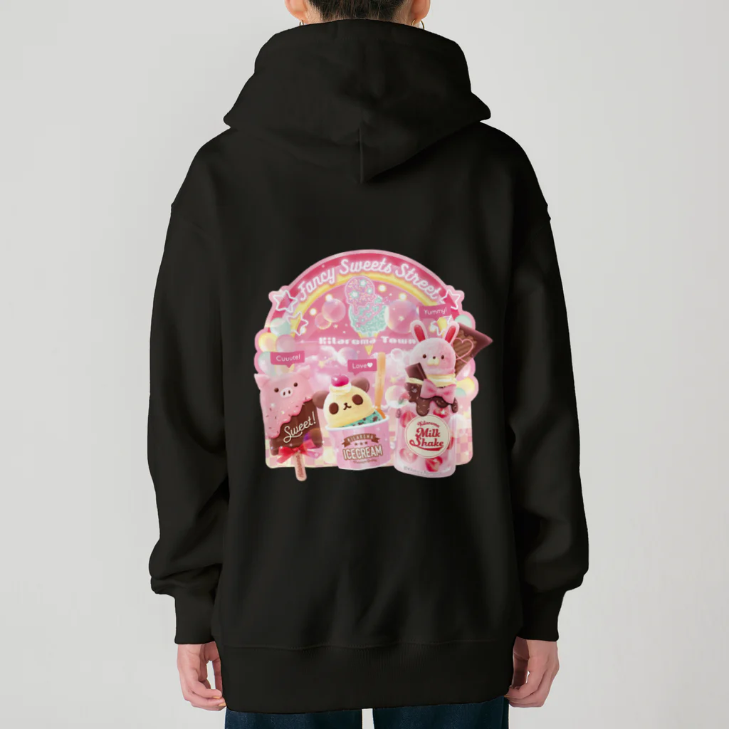 キラロマのFancy Sweets Street No.01 Heavyweight Zip Hoodie