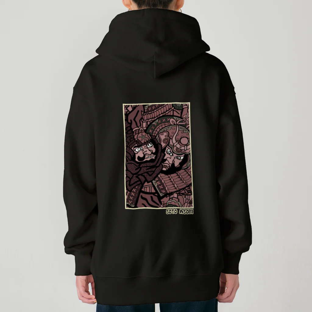 亀ちゃんの外あそびの『ADJUST!!』パーカー Heavyweight Zip Hoodie