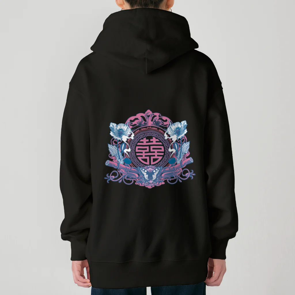 中華呪術堂（チャイナマジックホール）の幻想阿片中華紋 Heavyweight Zip Hoodie