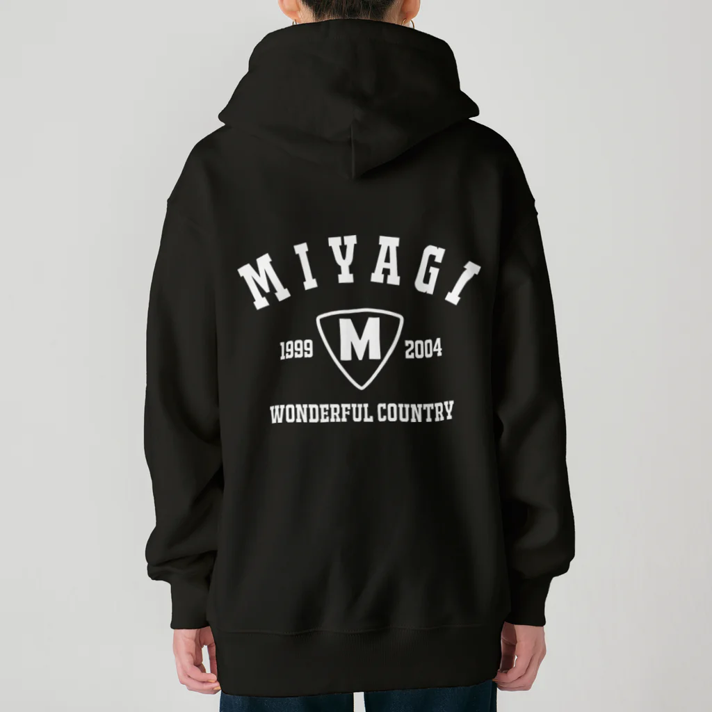 アージーの伊達なくに、宮城県 Heavyweight Zip Hoodie