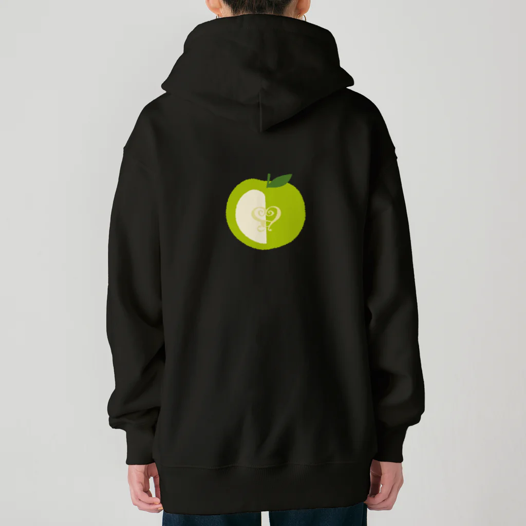 Atelier Pomme verte の青りんご's Heavyweight Zip Hoodie