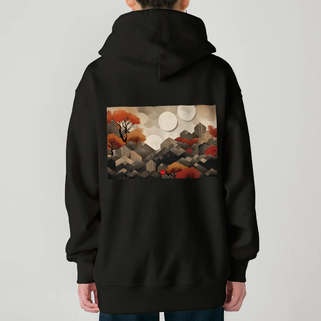 まみおデザインのautumn Heavyweight Zip Hoodie