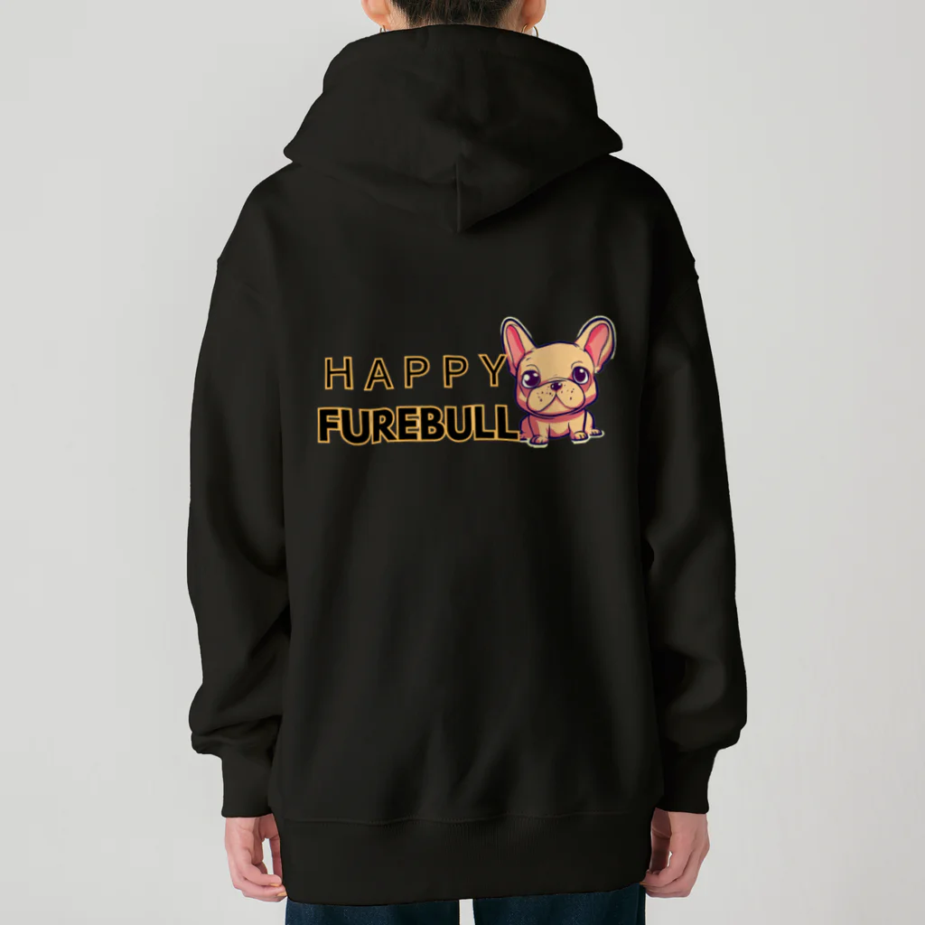 furebuhi　clubのHAPPY FUREBULL（ハッピーフレブル） Heavyweight Zip Hoodie