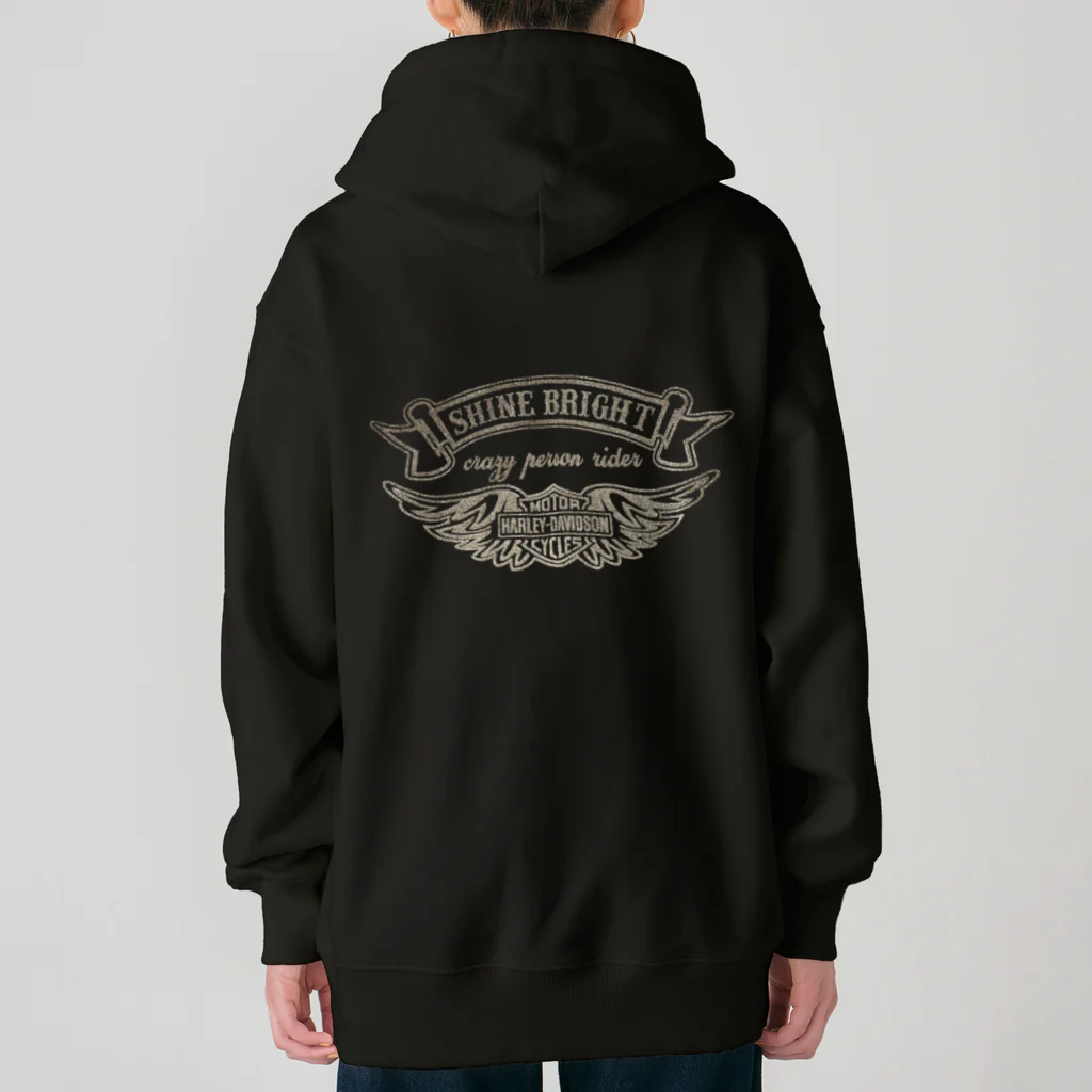 ArinkoriNのShineBright Heavyweight Zip Hoodie