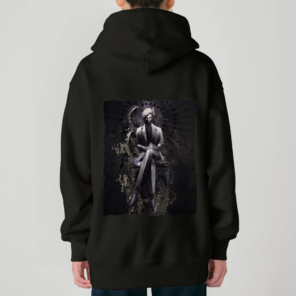 創作男子・稲冨の星堕ちる Heavyweight Zip Hoodie