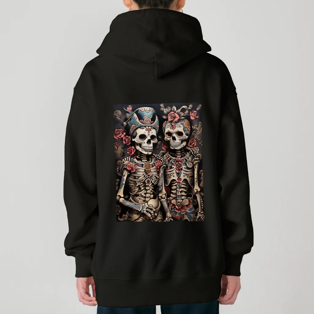 Skull sectionのきれいなガイコツ Heavyweight Zip Hoodie