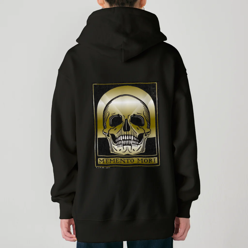 アニマル四字熟語のJulie de Graagのメメントモリ　MEMENTOMORI　 Heavyweight Zip Hoodie