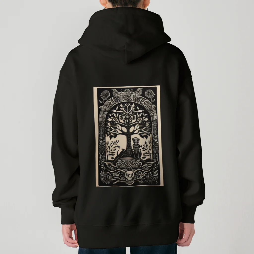 Skull sectionのドクロの木 Heavyweight Zip Hoodie