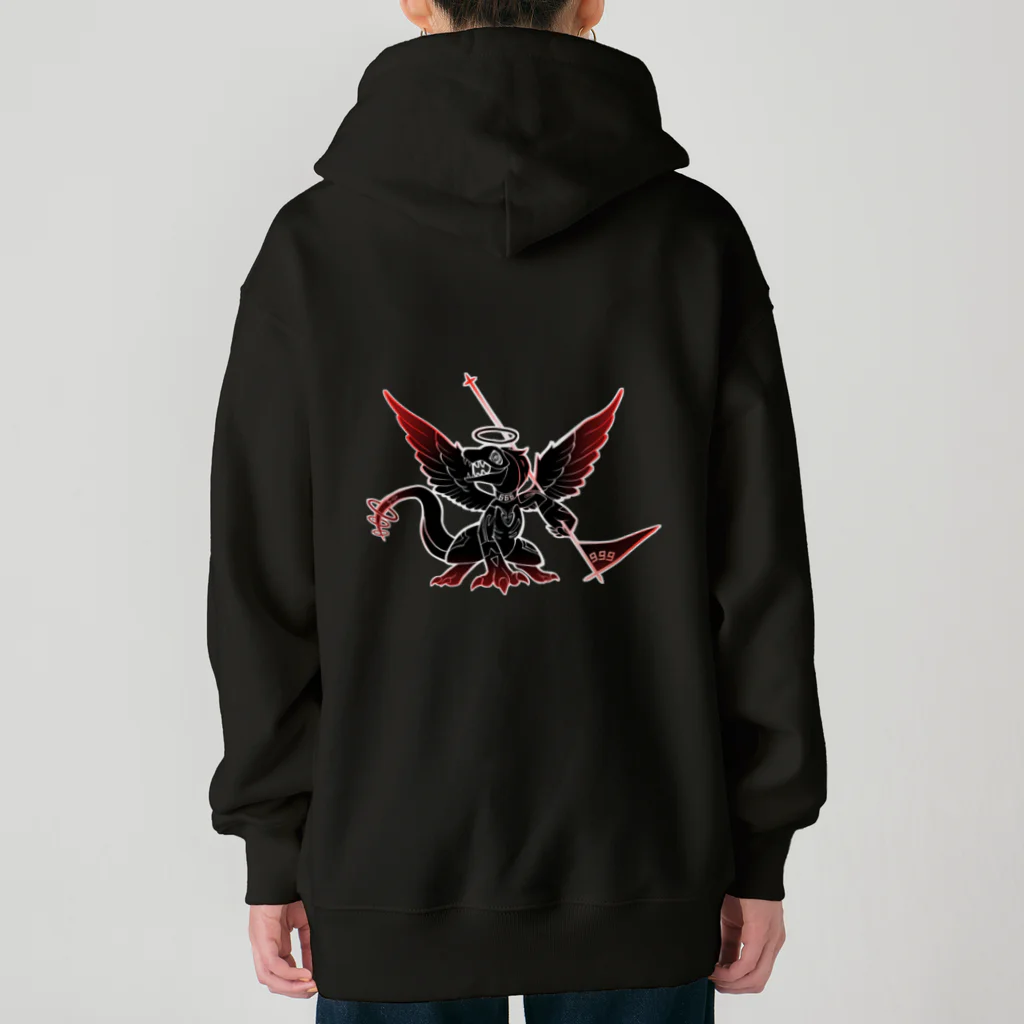 sumisu3023の堕天ラプトル Heavyweight Zip Hoodie