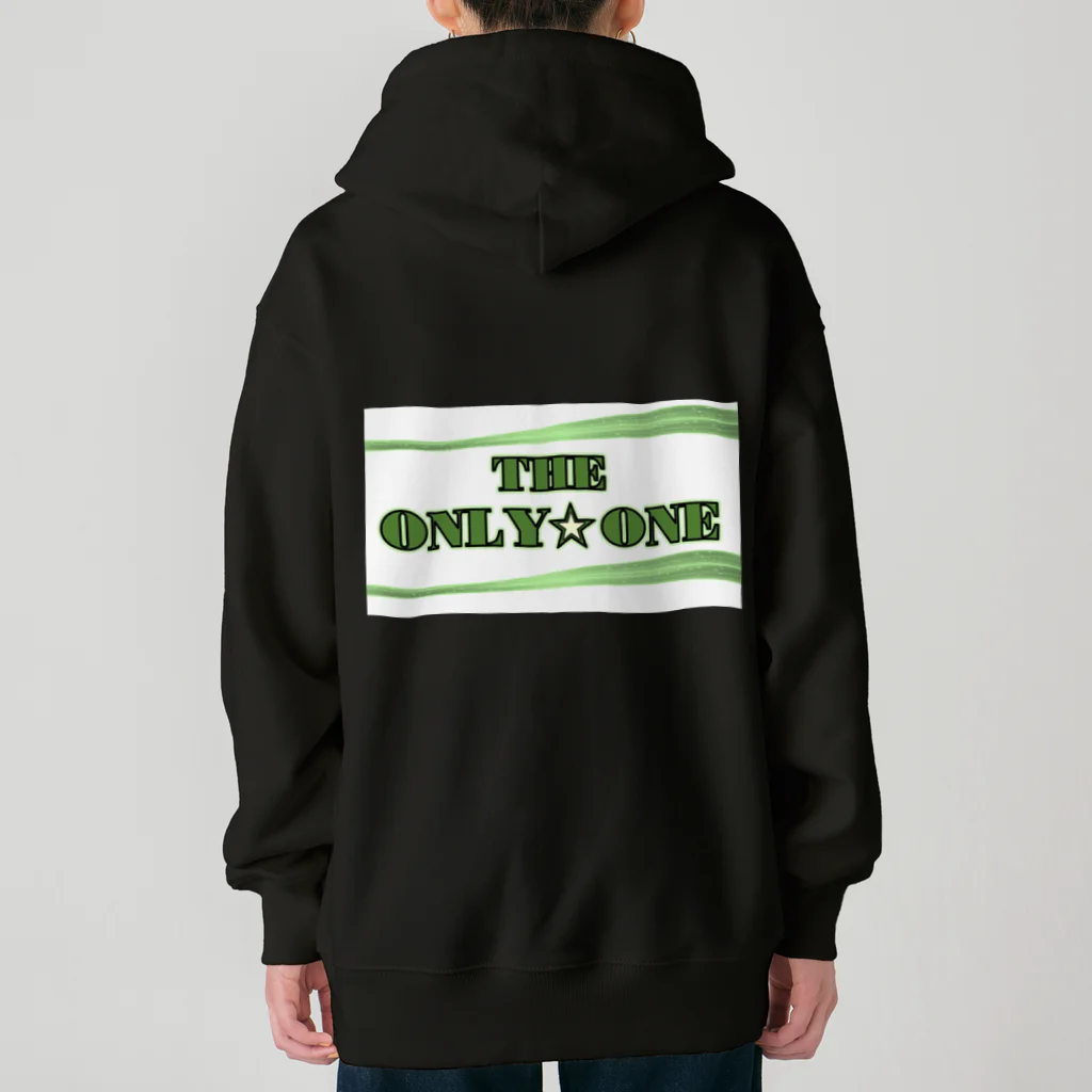 オンリーワンのTHE ONLY ONE 『グリーンシャドウ』 Heavyweight Zip Hoodie