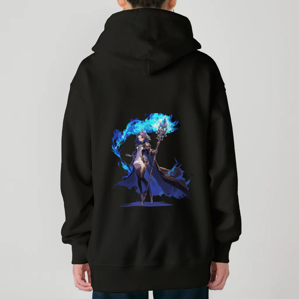 MistyStarkの青魔道士　－　blue mage　－ Heavyweight Zip Hoodie