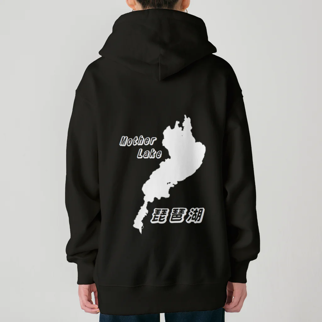 Fishing_wearのMother Lake 琵琶湖 Heavyweight Zip Hoodie