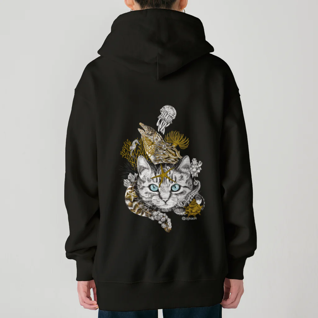 OJIKの磯猫 Heavyweight Zip Hoodie