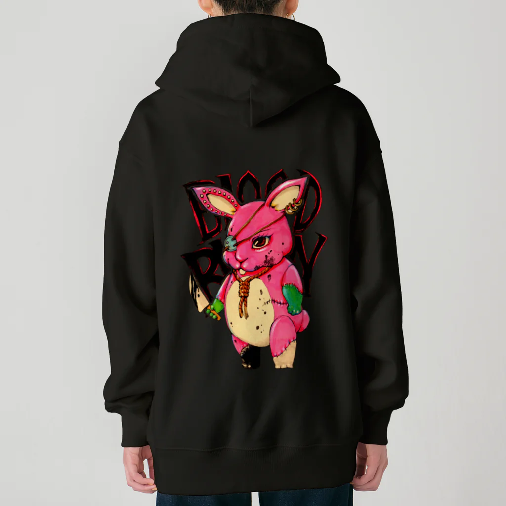 月が輝くこんな夜にのBLOOD BUNNY Heavyweight Zip Hoodie