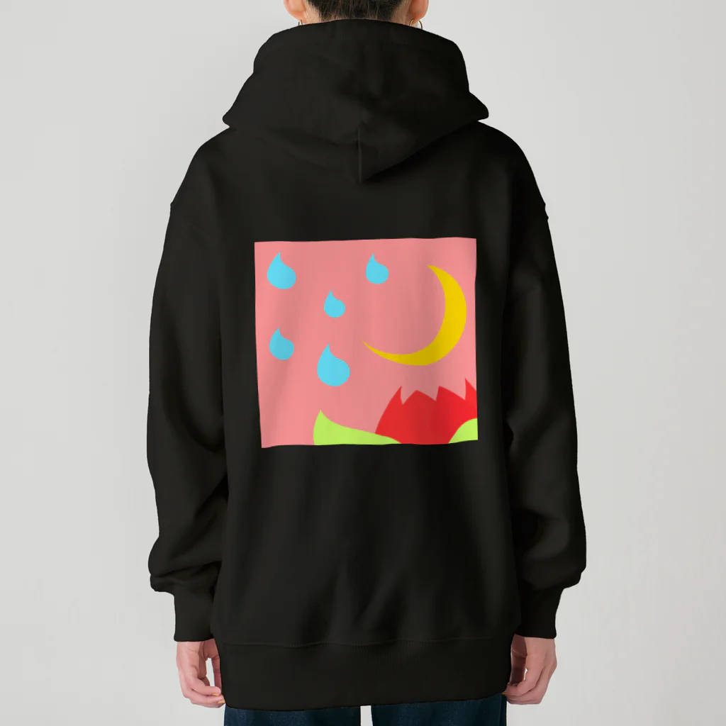 pastelia　shopのちゅーりっぷとあめ Heavyweight Zip Hoodie