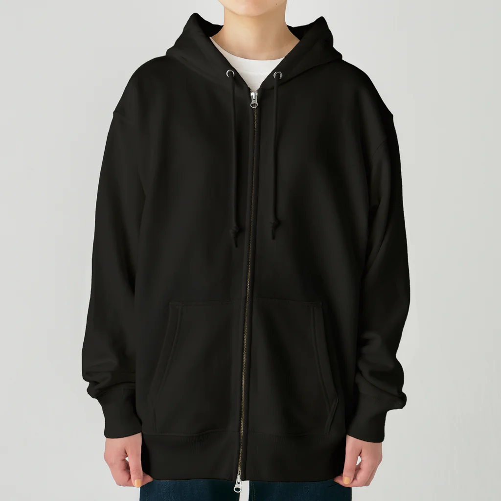 Andiamoの夏コレ（白） Heavyweight Zip Hoodie