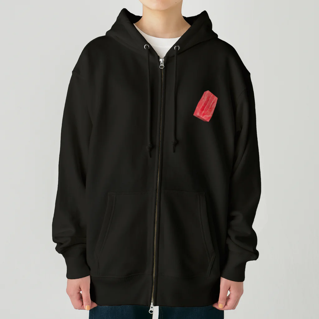 LONESOME TYPE ススの日本ではしばしば魚を生で食べる（まぐろ） Heavyweight Zip Hoodie