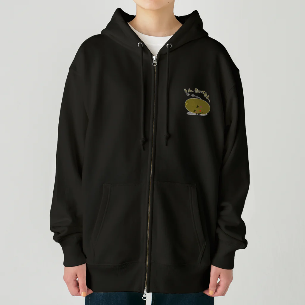 MZグラフィックスのスリーピー　キウィ　きいてるよ Heavyweight Zip Hoodie