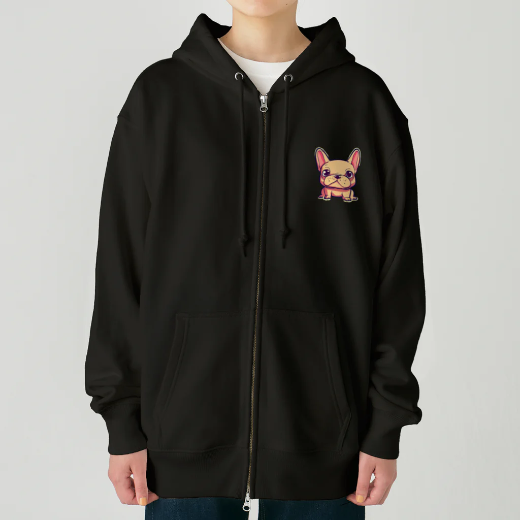 furebuhi　clubのHAPPY FUREBULL（ハッピーフレブル） Heavyweight Zip Hoodie