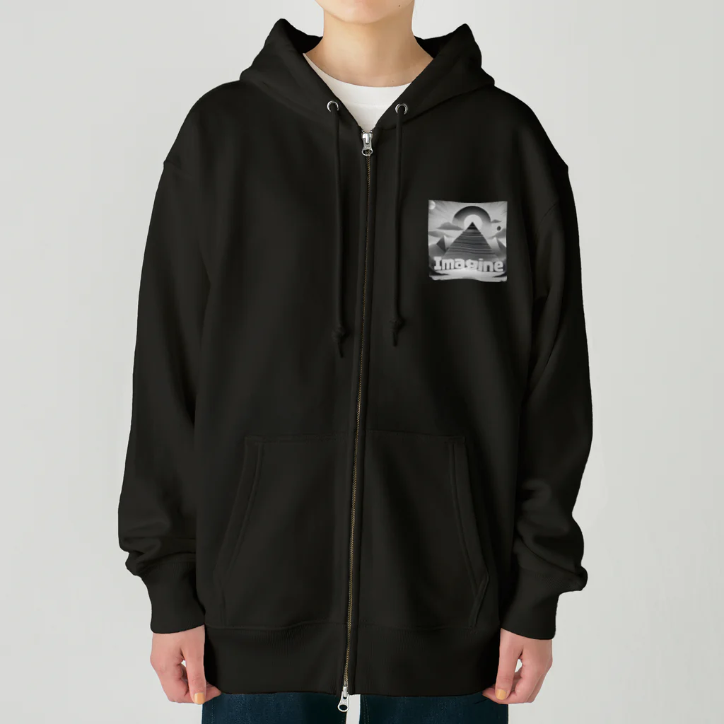 MOONのImagineシリーズ３ Heavyweight Zip Hoodie