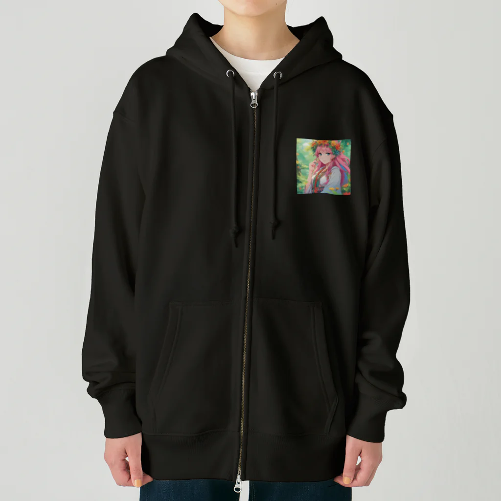 nobuo.comのボヘミアンレディ Heavyweight Zip Hoodie