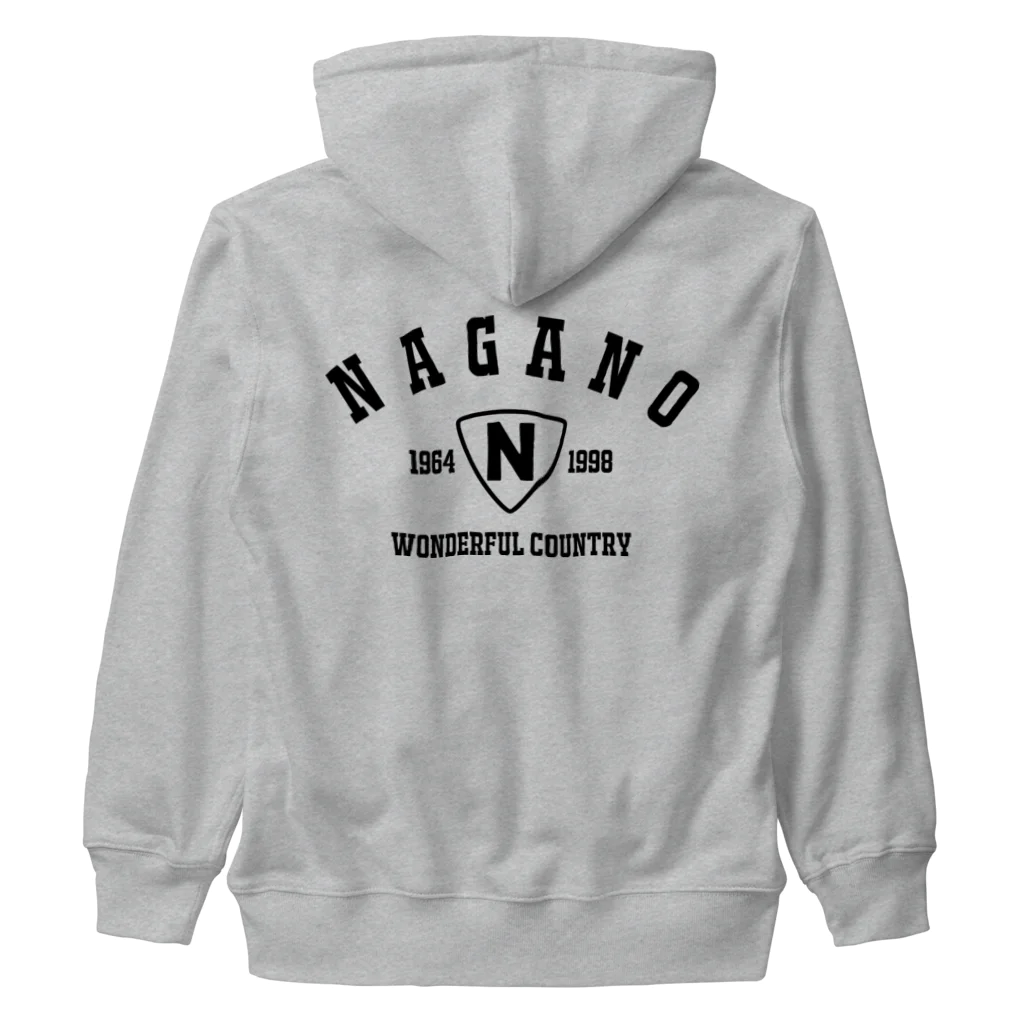 アージーのGO！ NAGANO！ Heavyweight Zip Hoodie