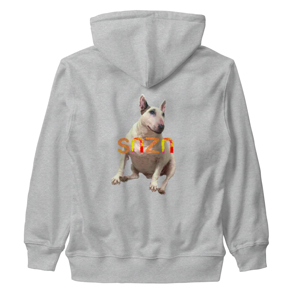 snznのsnzn_BullTerrier Heavyweight Zip Hoodie