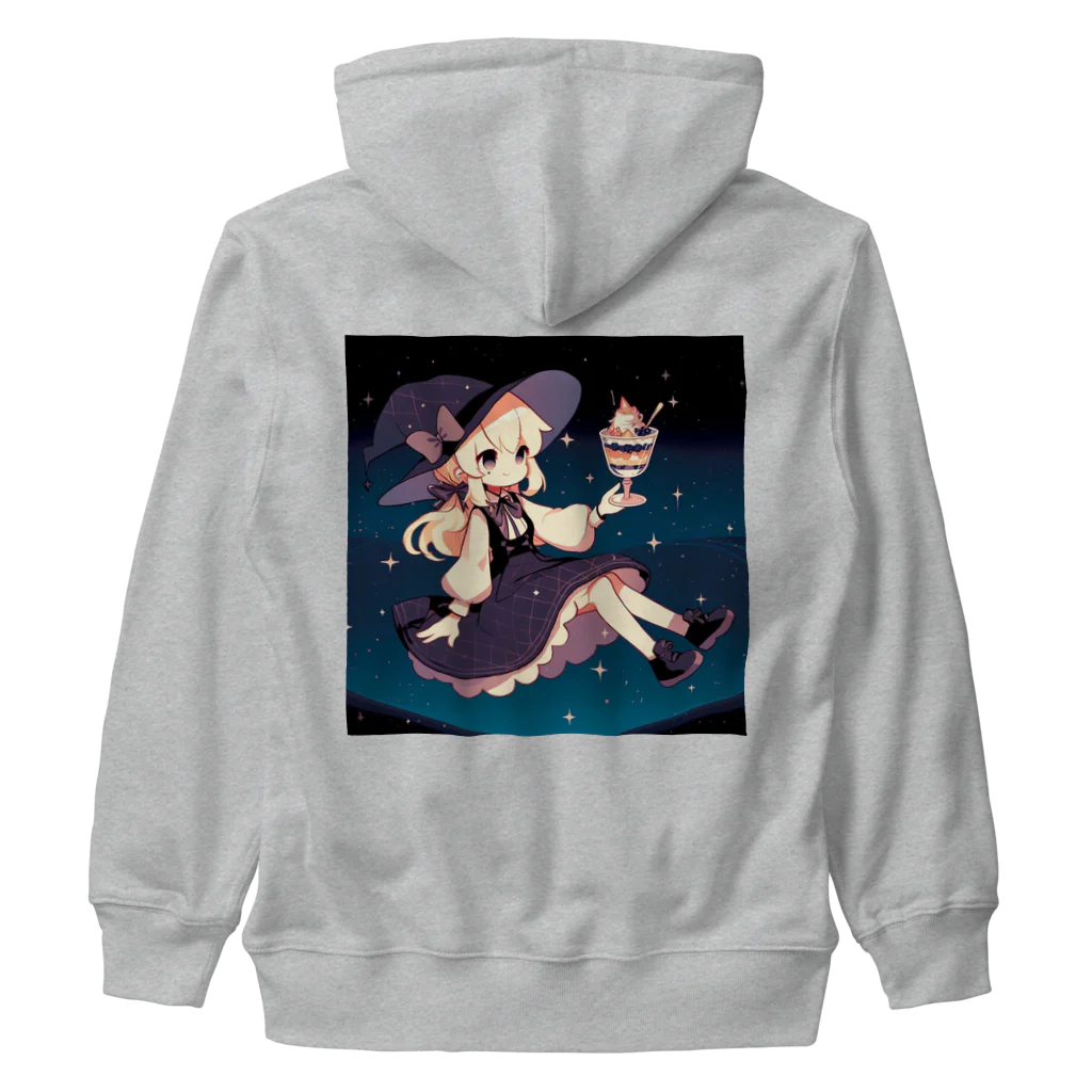 Osama_EACafeのパルフェちゃん（夜） Heavyweight Zip Hoodie