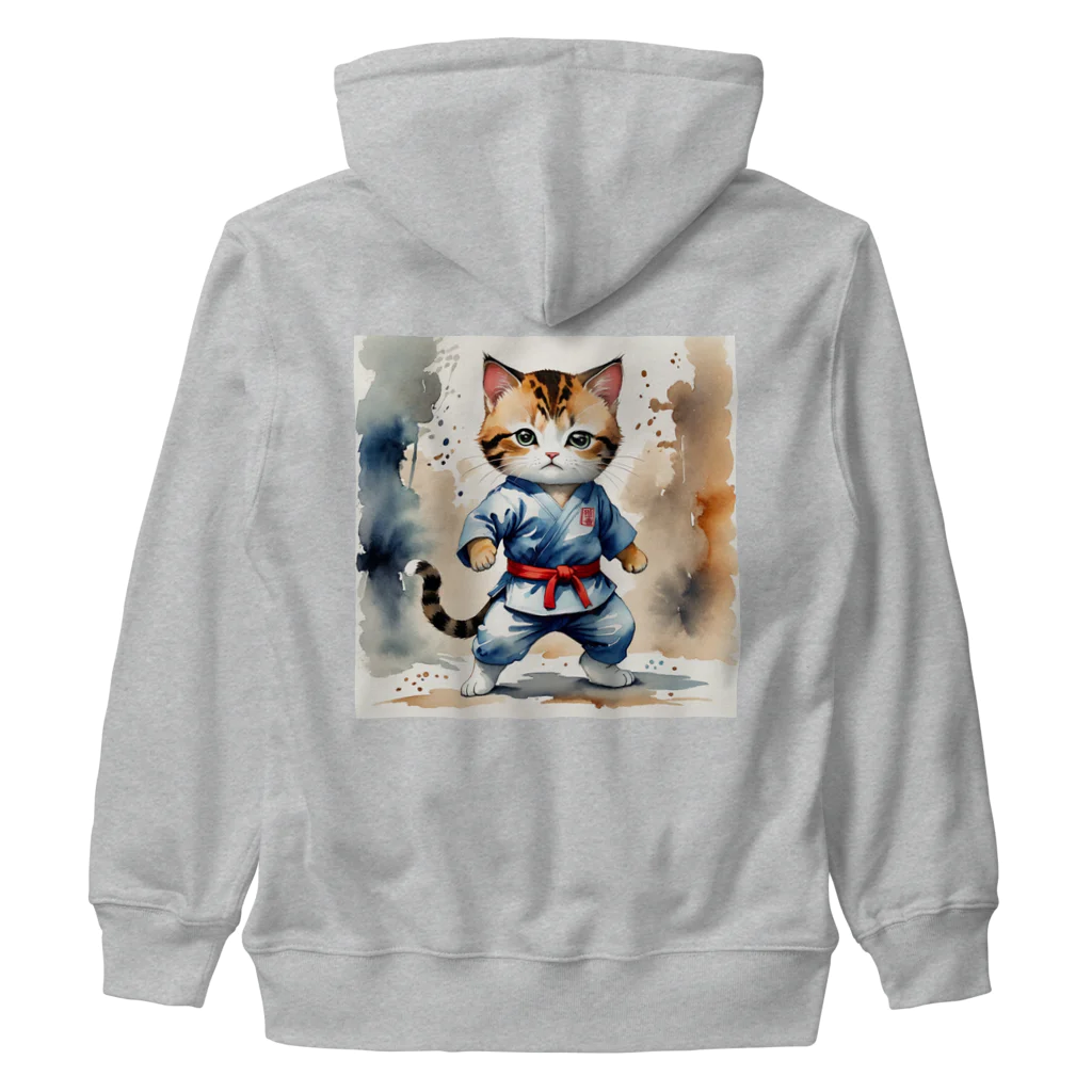 なむねこのさぁ！かかってこいニャ Heavyweight Zip Hoodie