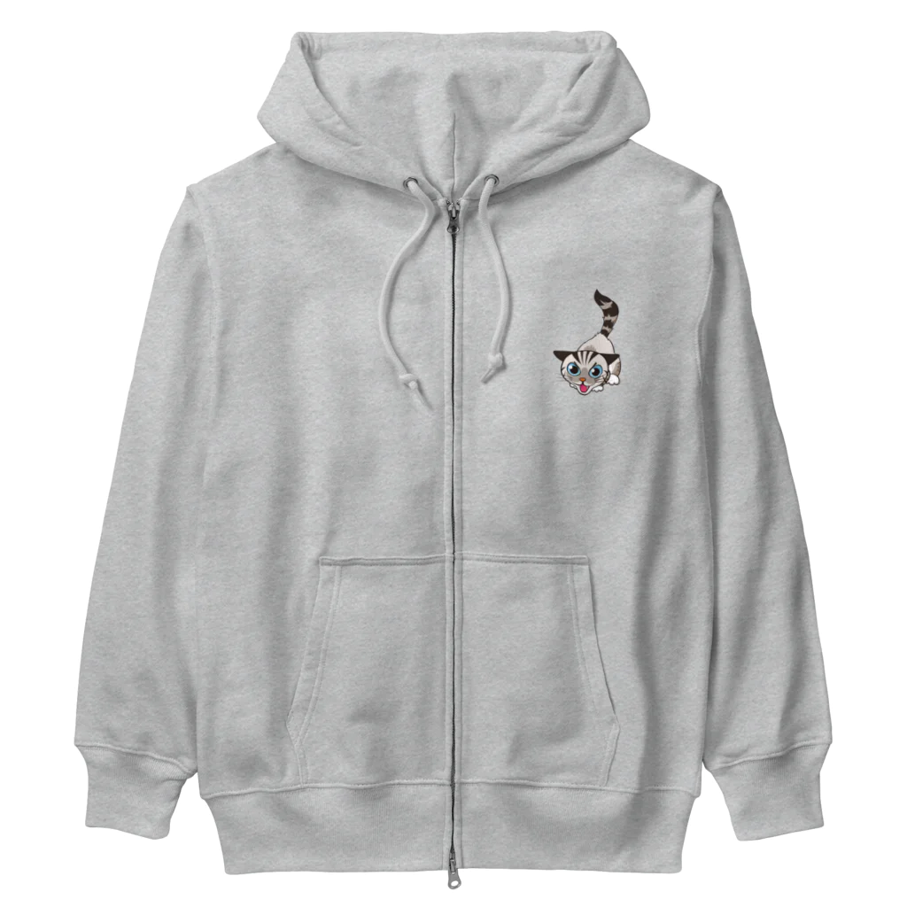 asta_kurokenのシャーシャージャンくん02 Heavyweight Zip Hoodie