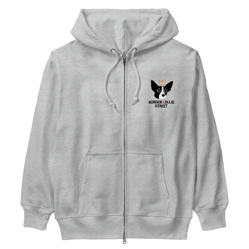 Bordercollie StreetのBCS-111 Heavyweight Zip Hoodie