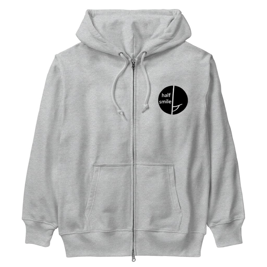 いっぷく処 てんてんのhalf smile Heavyweight Zip Hoodie