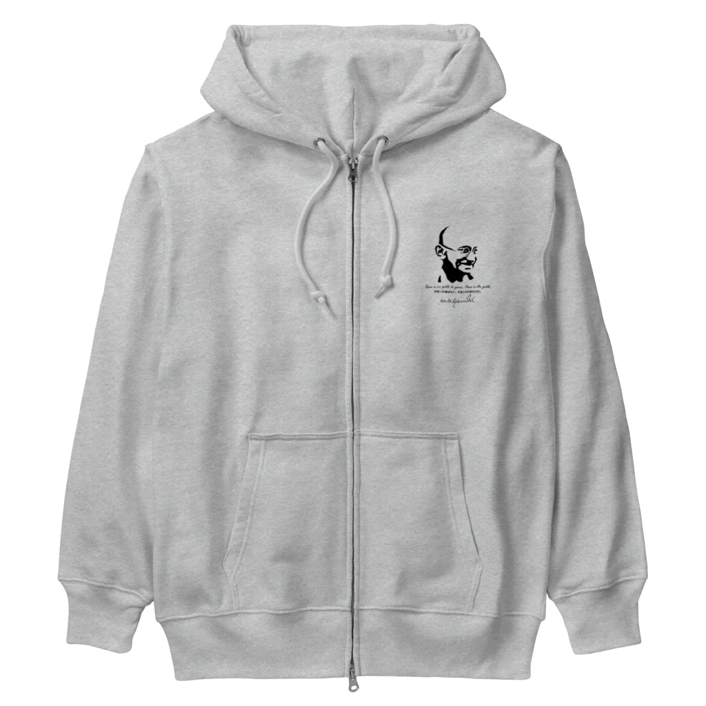 JOKERS FACTORYのGANDHI ver.2 Heavyweight Zip Hoodie