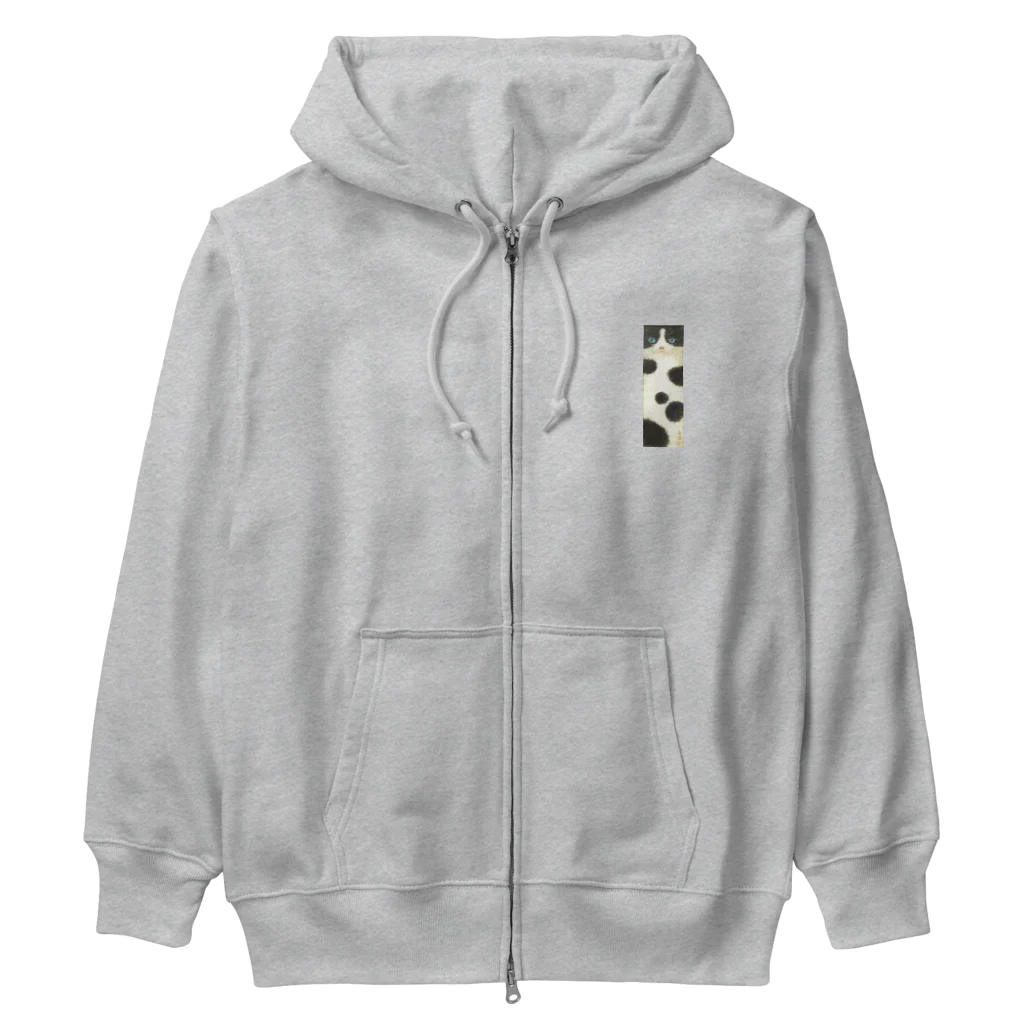 心の森ミュージアム　遊童館のハコねこ Heavyweight Zip Hoodie