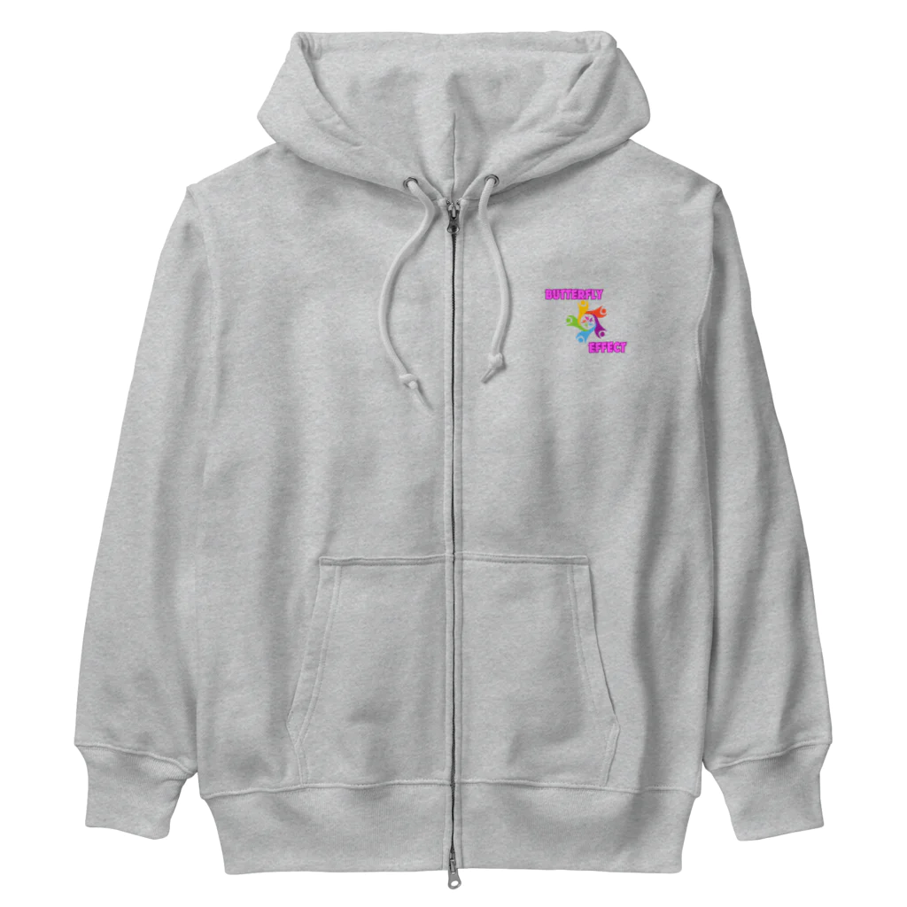 sakuranonakanoharunokazeのバタフライエフェクト Heavyweight Zip Hoodie