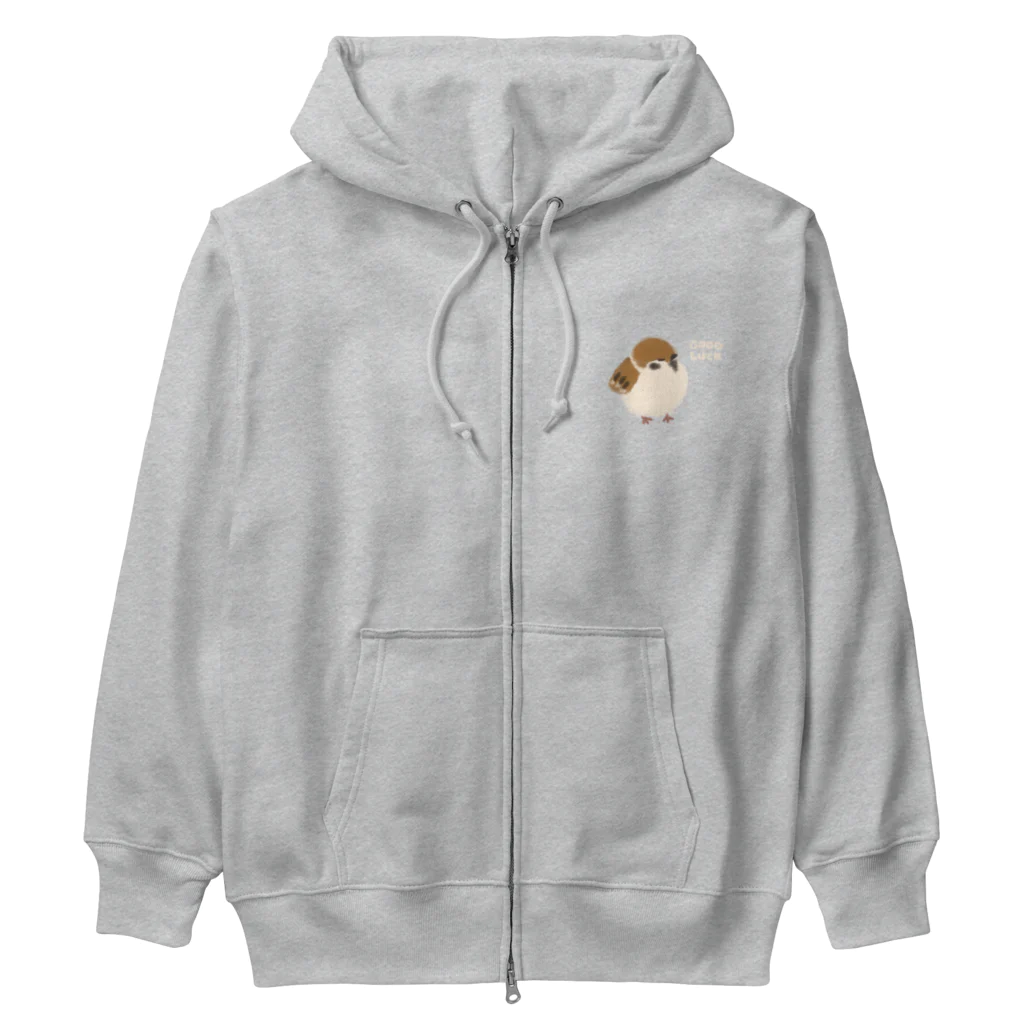 kiki25のふくら雀 Heavyweight Zip Hoodie