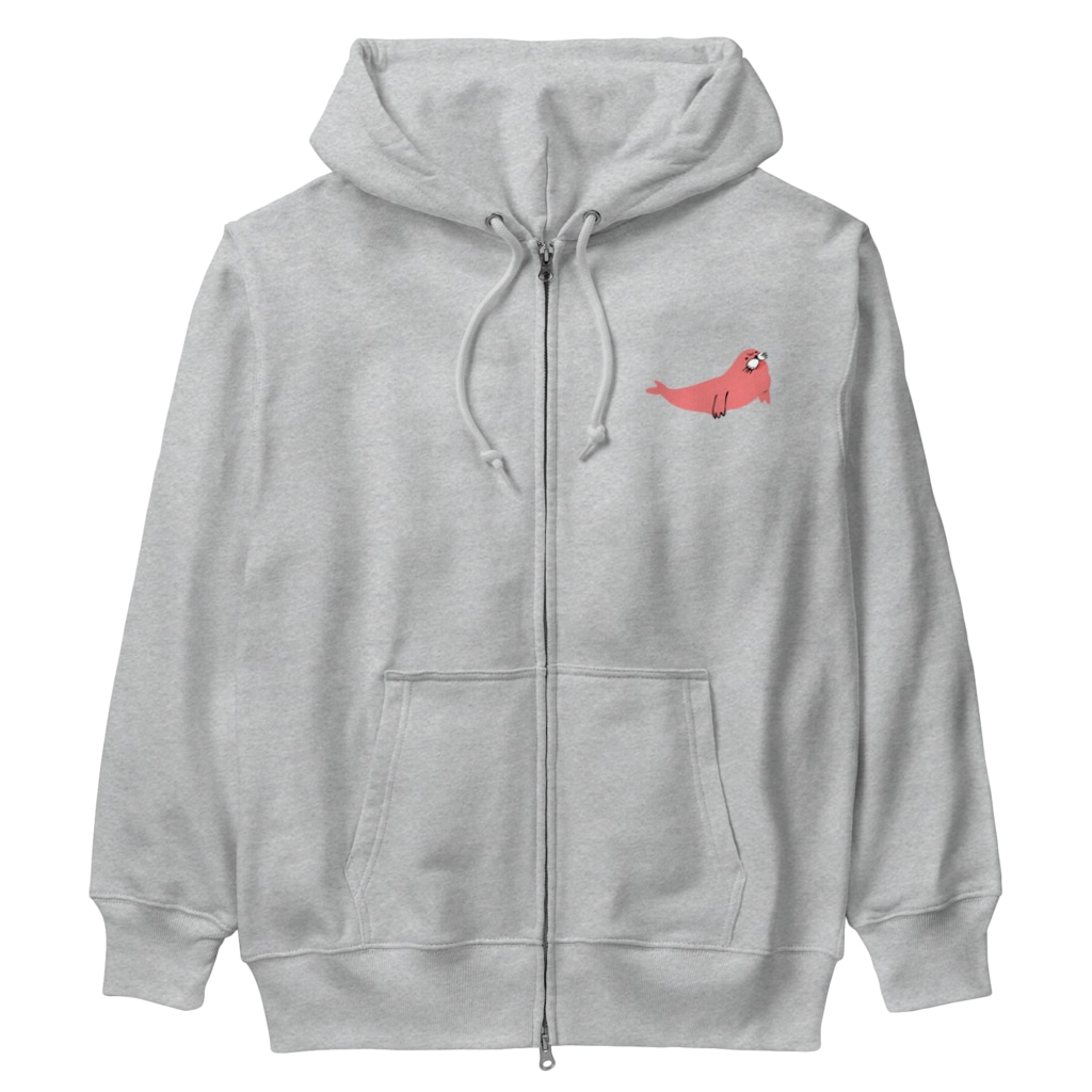 neconos Goodsのあざらしのひと Heavyweight Zip Hoodie